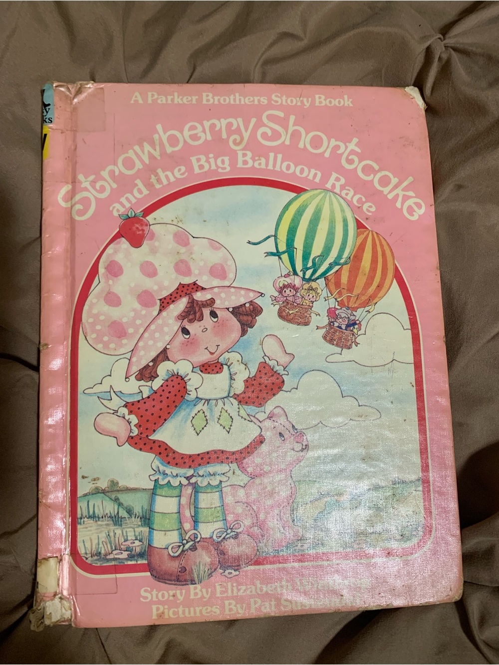Strawberry Shortcake Story Book - Pink Cover